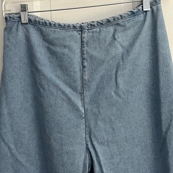 BDG Urban Outfitters Wrap-Front Wide-Leg Jean Lightwash Size XS - Picture 7 of 12